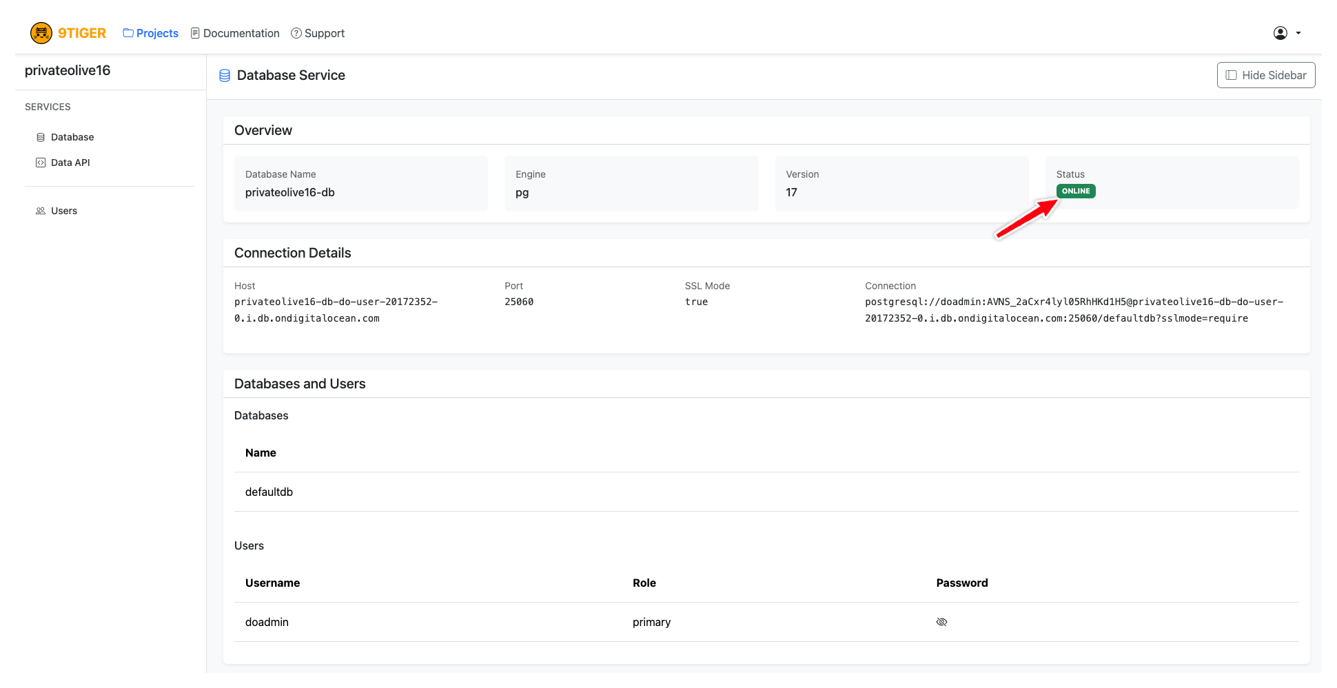 Database Clusters